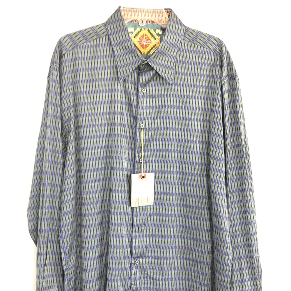 Robert Graham NWT Men’s dress shirt 2XL
